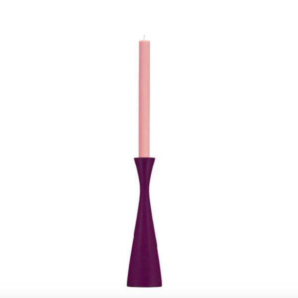Tall Candle Holder - Doge Purple