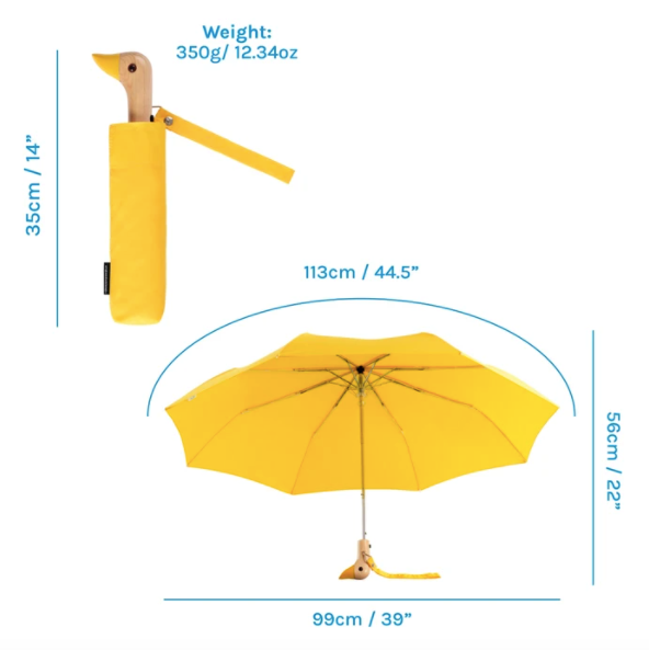 Duckhead Umbrella - Yellow
