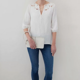 Hobo Sable Wristlet- Latte