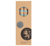 Tall Candles - Indigo Stripe