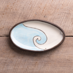 Love The Water - Mini Oval Tray