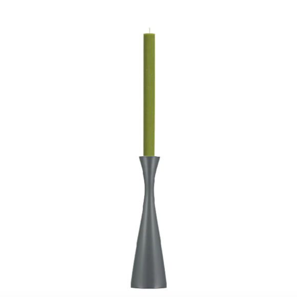 dark grey tall candle holder